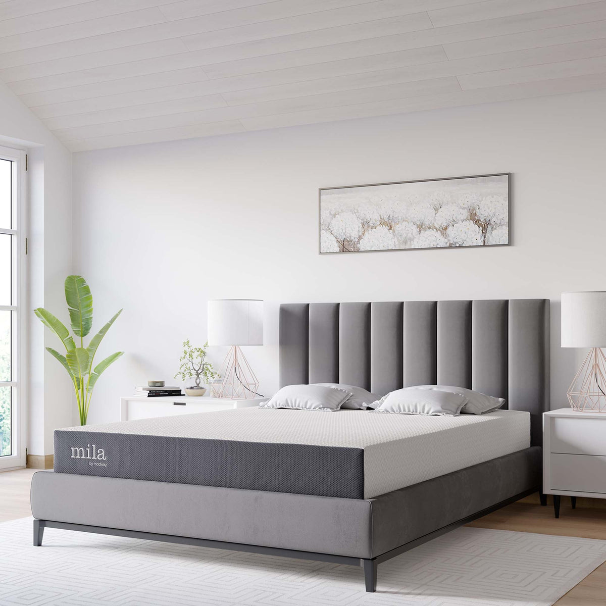 Mila by Modway 8 Inch Memory Foam Queen Mattress