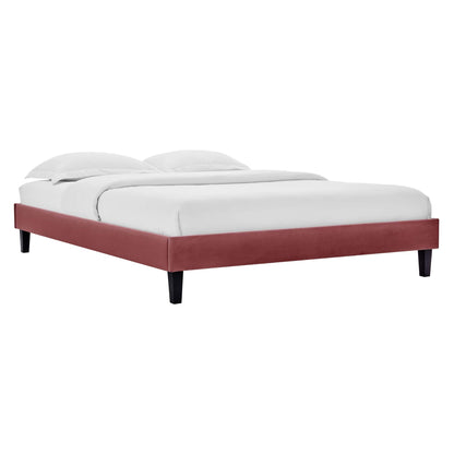 Modway Reign Velvet Twin Platform Bed Frame