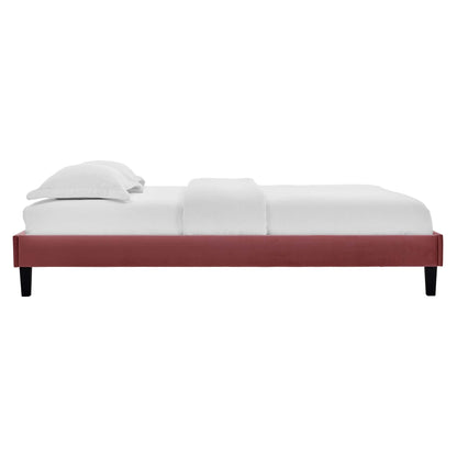 Modway Reign Velvet Twin Platform Bed Frame