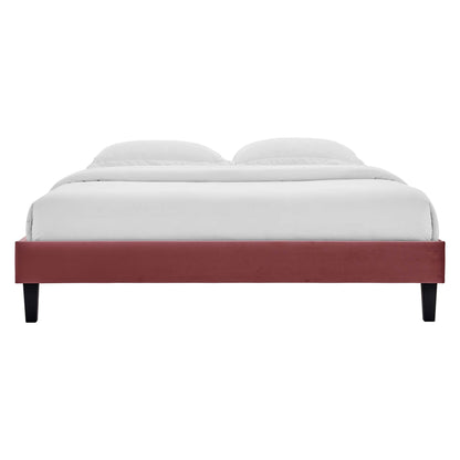Modway Reign Velvet Twin Platform Bed Frame