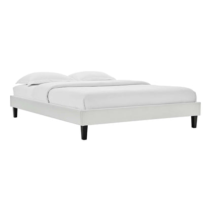 Modway Reign Velvet Twin Platform Bed Frame