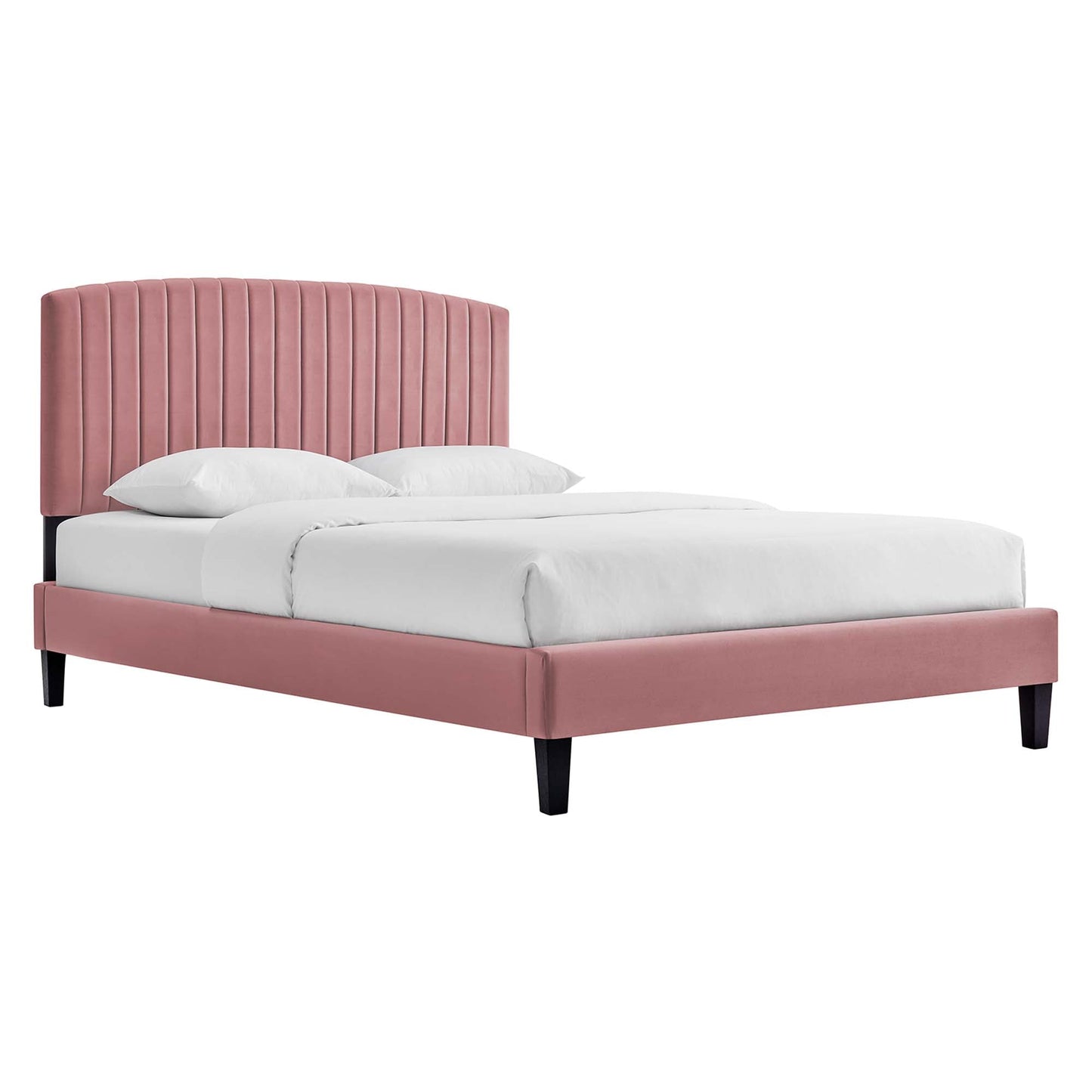 Modway Alessi Performance Velvet Queen Bed