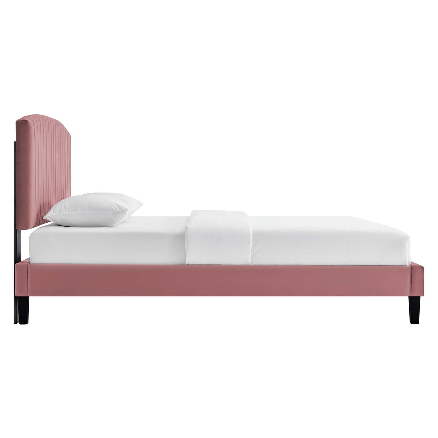 Modway Alessi Performance Velvet Queen Bed