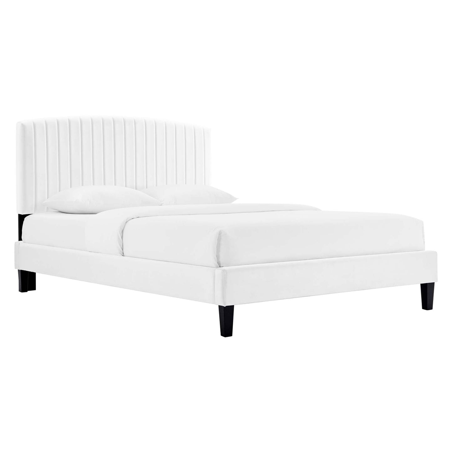 Modway Alessi Performance Velvet Queen Bed