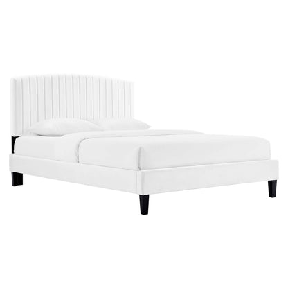 Modway Alessi Performance Velvet Queen Bed