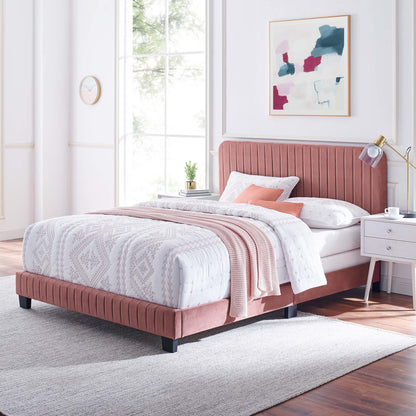 Modway Celine Tufted Performance Velvet Queen Bed