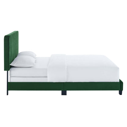 Modway Celine Tufted Performance Velvet Queen Bed