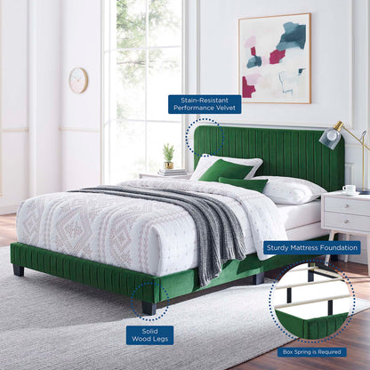Modway Celine Tufted Performance Velvet Queen Bed