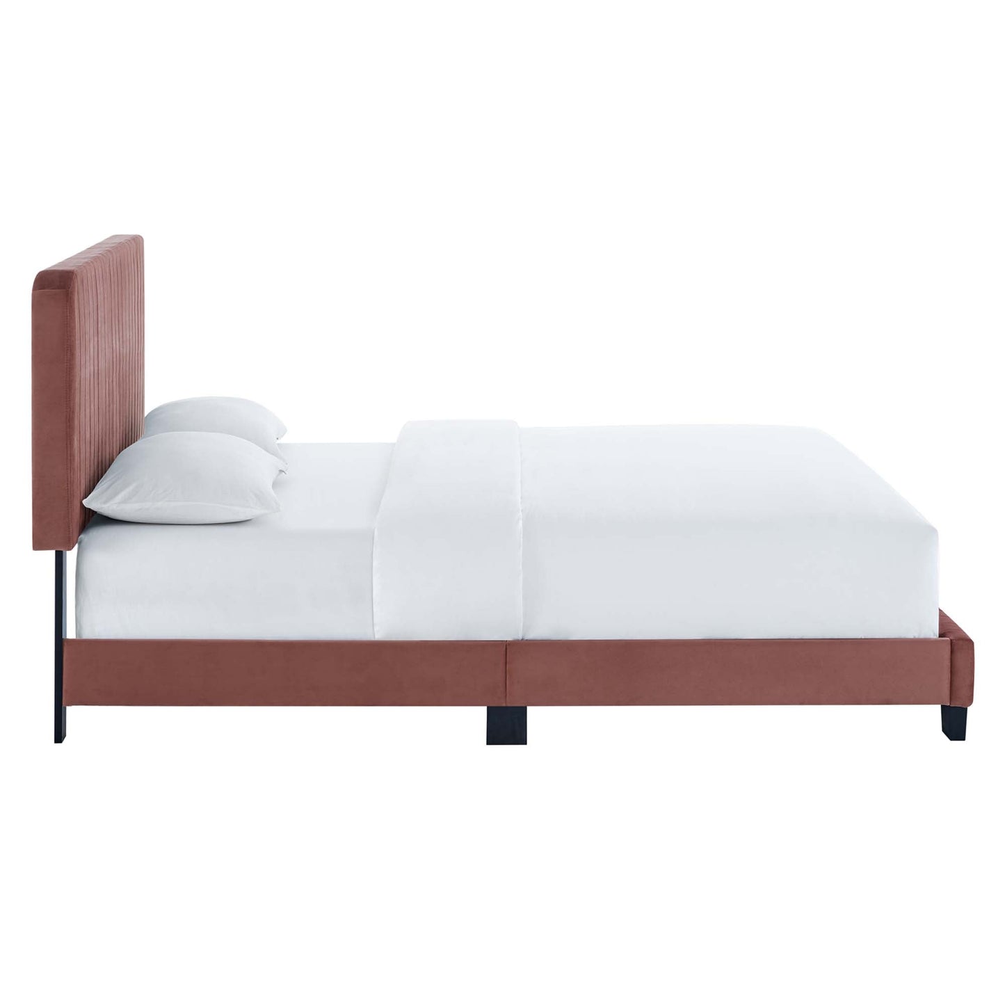 Celine Tufted Performance Velvet Twin Bed