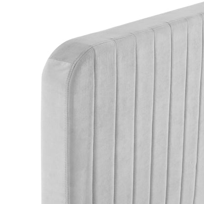 Celine Tufted Performance Velvet Twin Bed