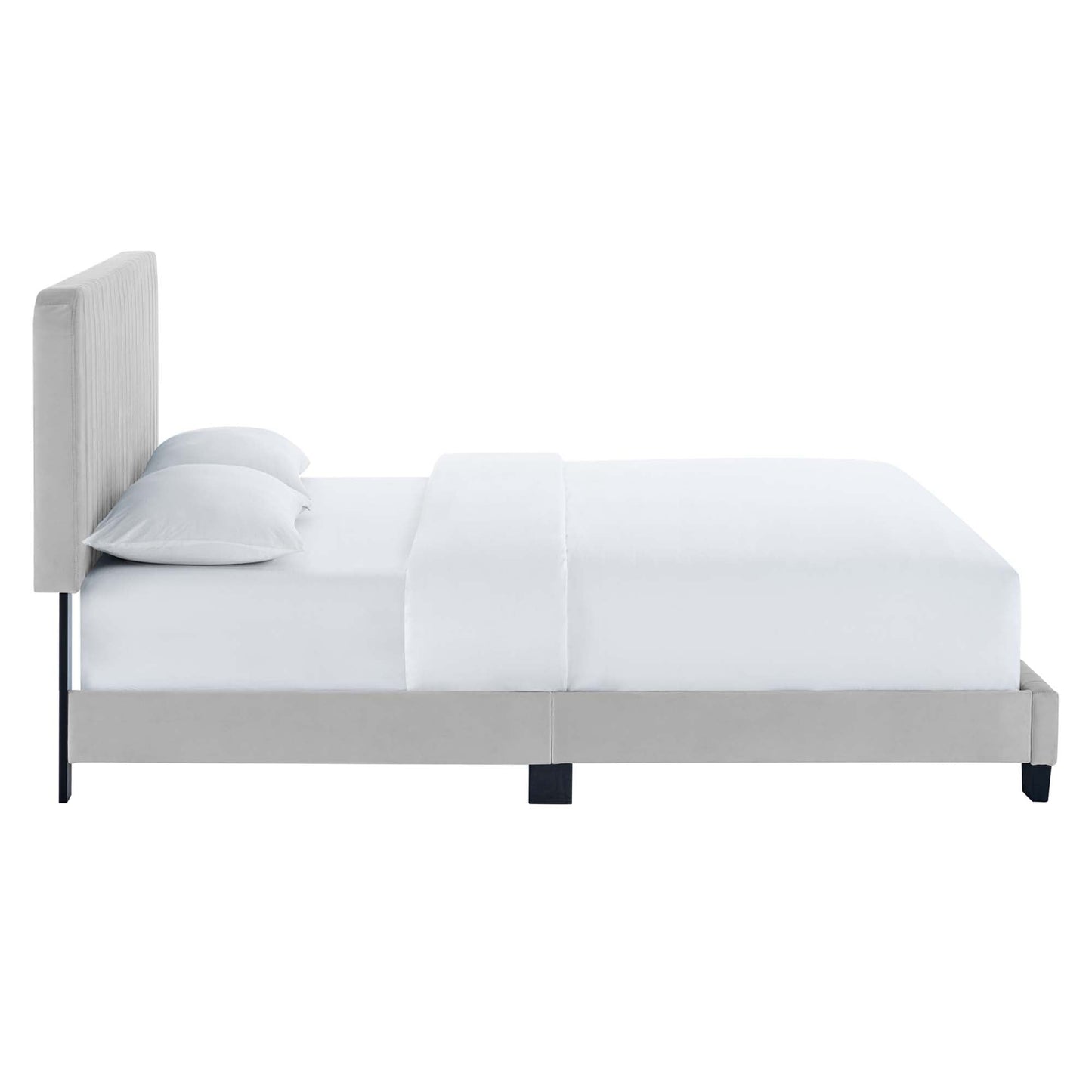 Celine Tufted Performance Velvet Twin Bed