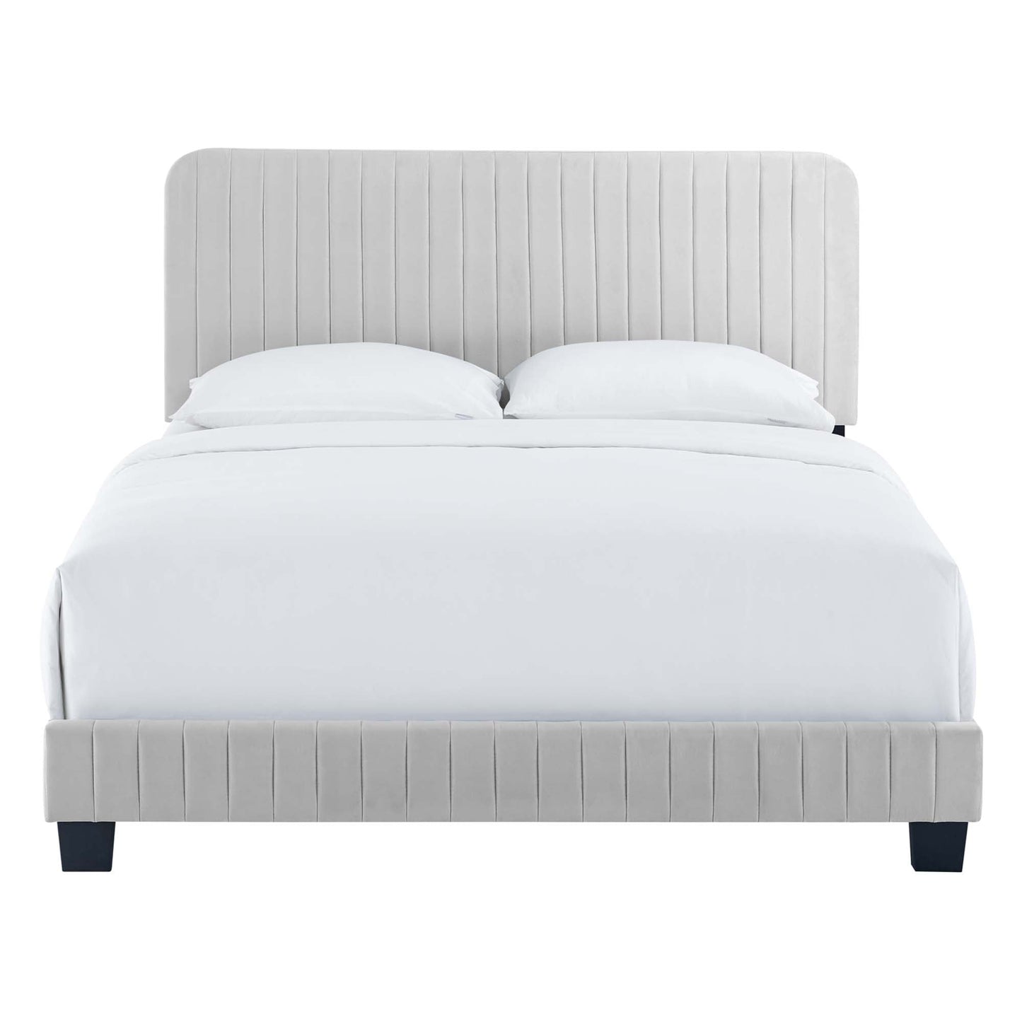 Celine Tufted Performance Velvet Twin Bed