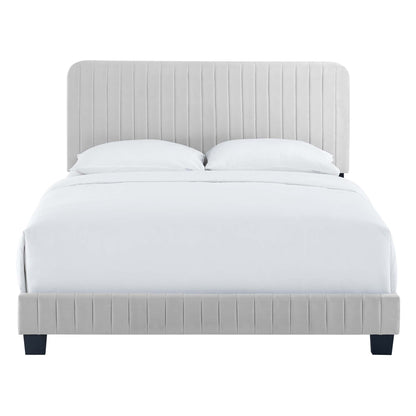 Celine Tufted Performance Velvet Twin Bed