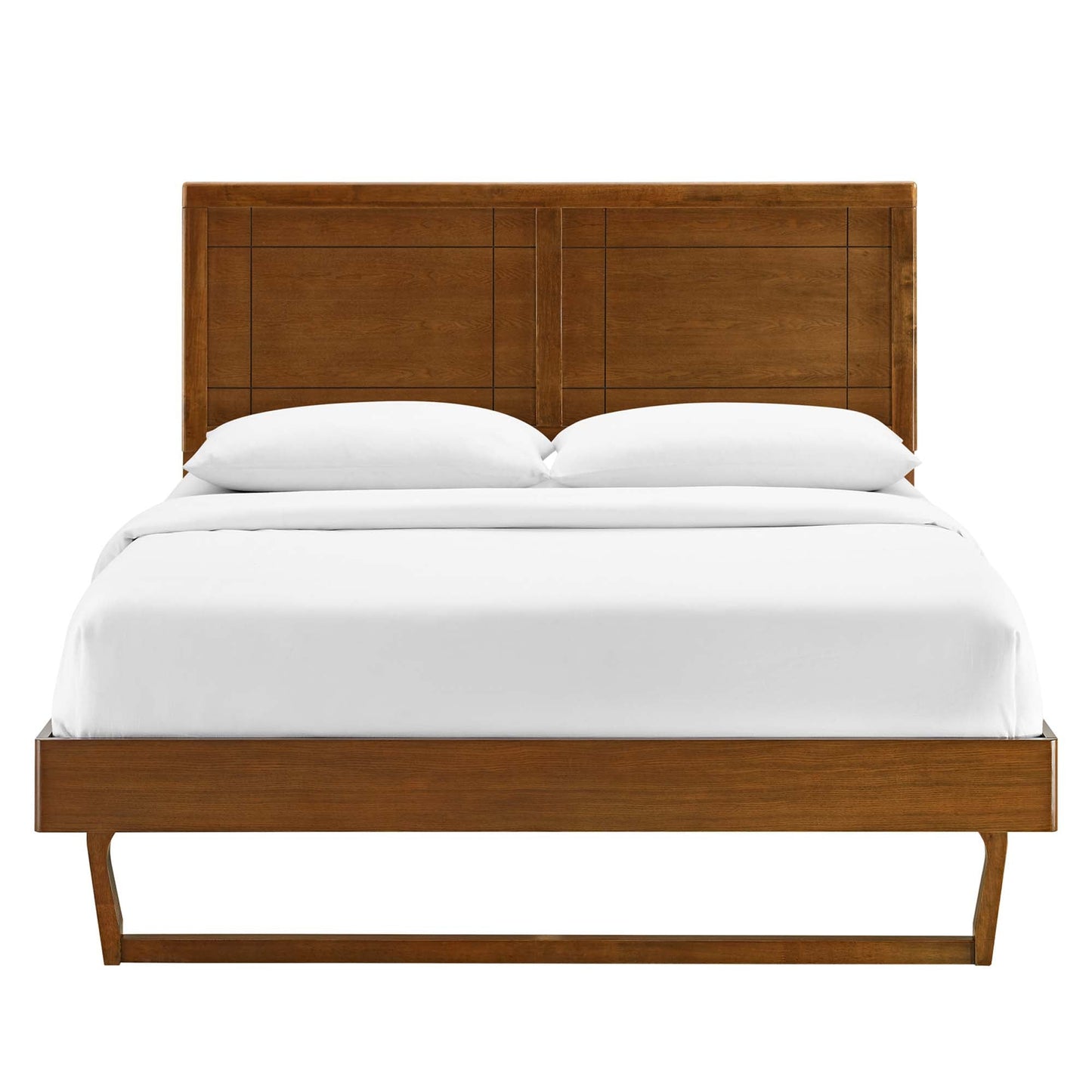 Marlee Queen Platform Bed and Rubberwood Frame
