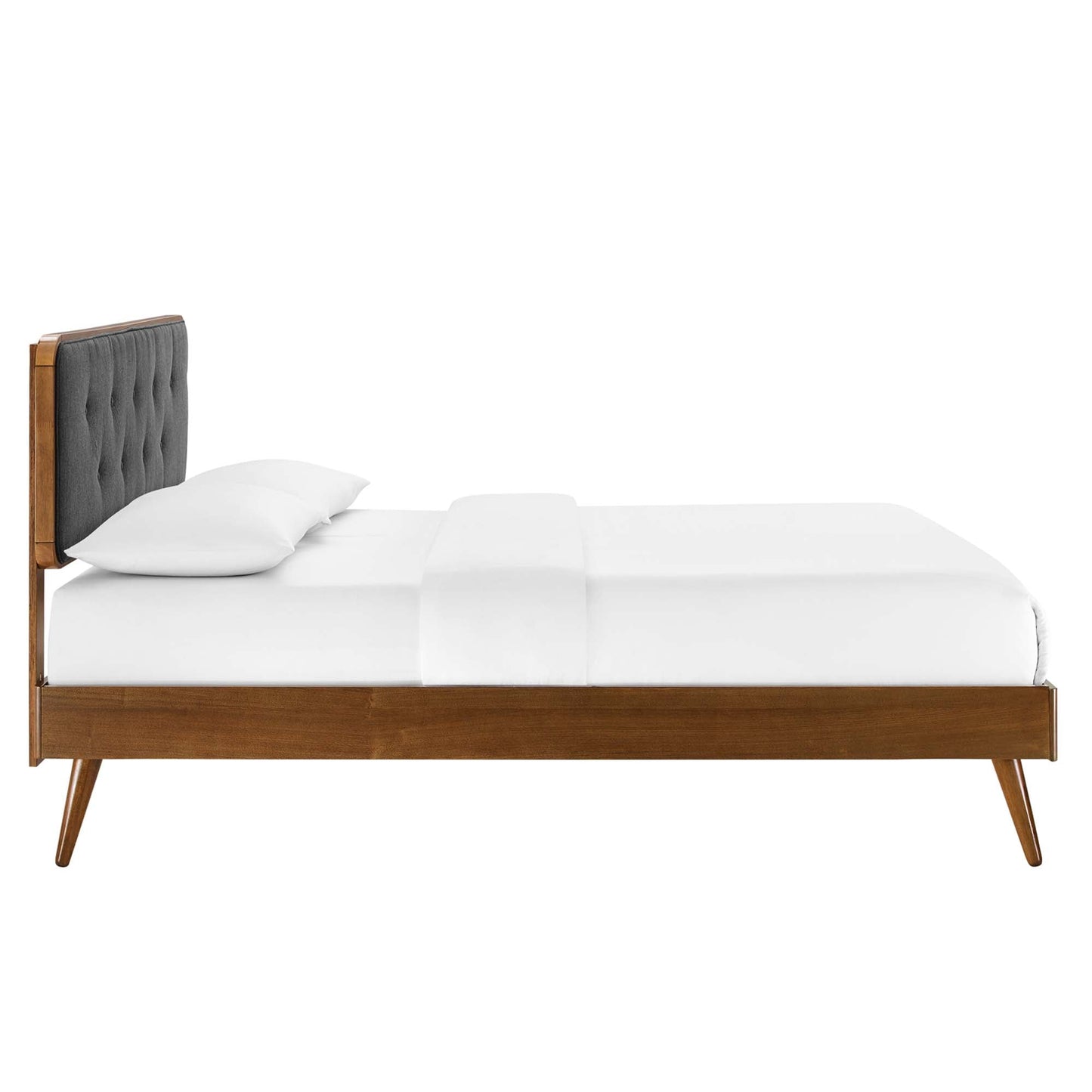 Bridgette Queen Platform Bed and Wooden Frame