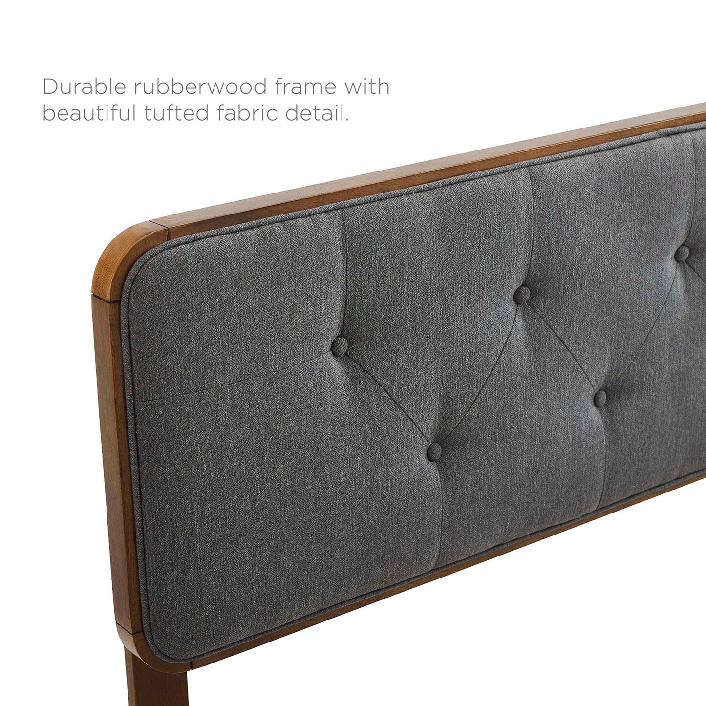 Bridgette Queen Platform Bed and Wooden Frame