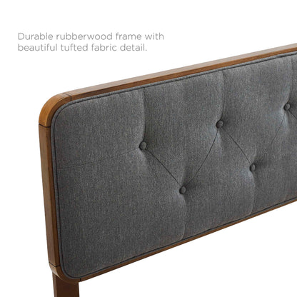 Bridgette Queen Platform Bed and Wooden Frame