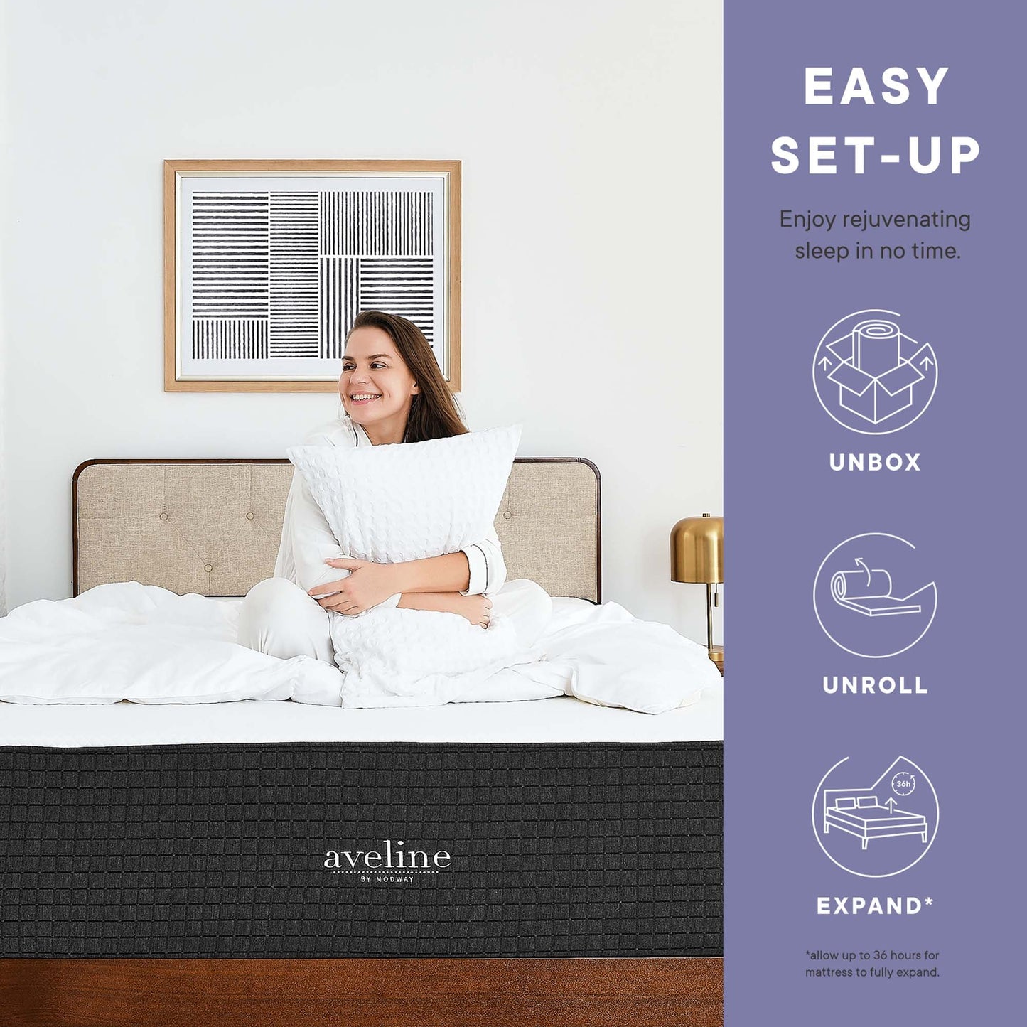 Aveline 12 Memory Foam Twin Mattress by Modway