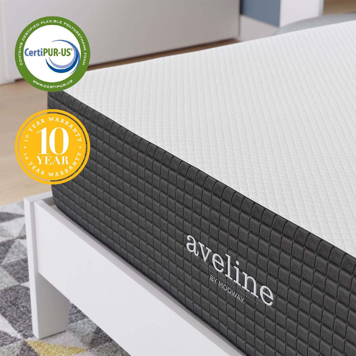 Aveline 12 Memory Foam Twin Mattress by Modway