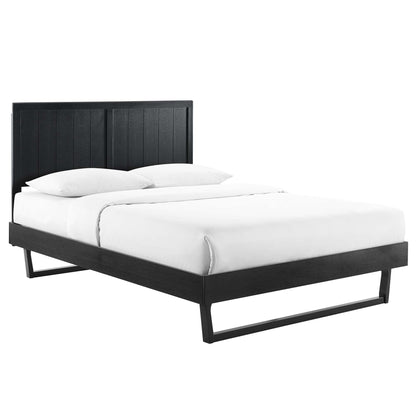 Alana Full Platform Bed And Angular Frame