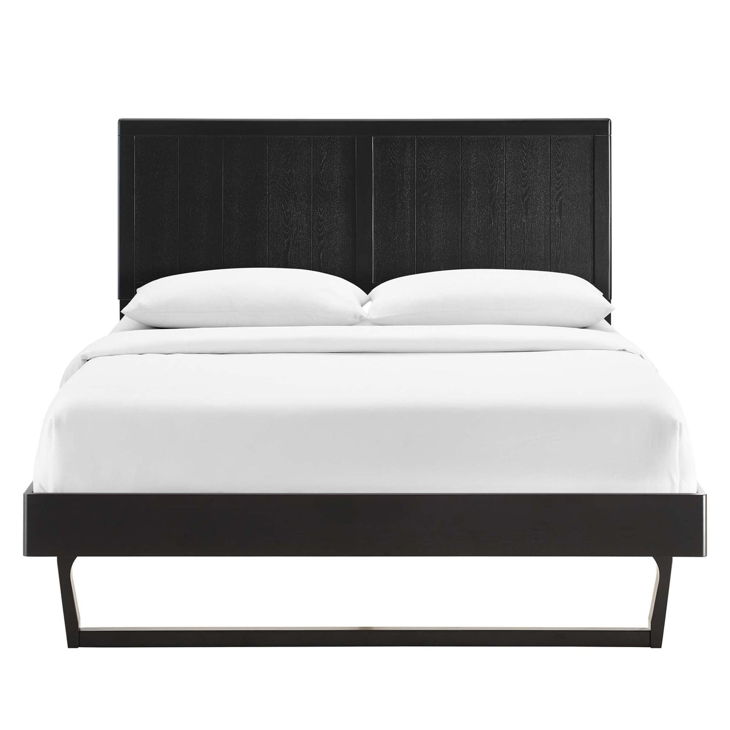 Alana Full Platform Bed And Angular Frame