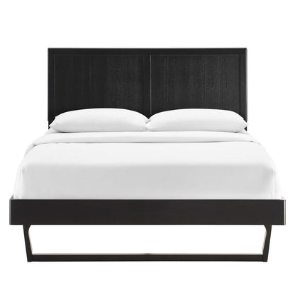 Alana Full Platform Bed And Angular Frame