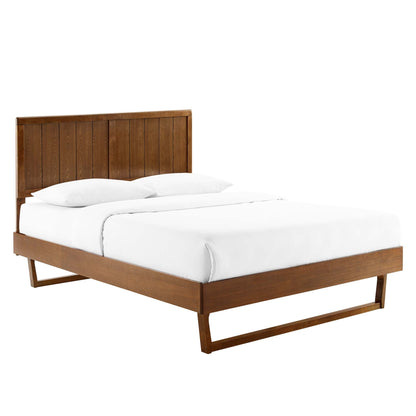 Alana Full Platform Bed And Angular Frame