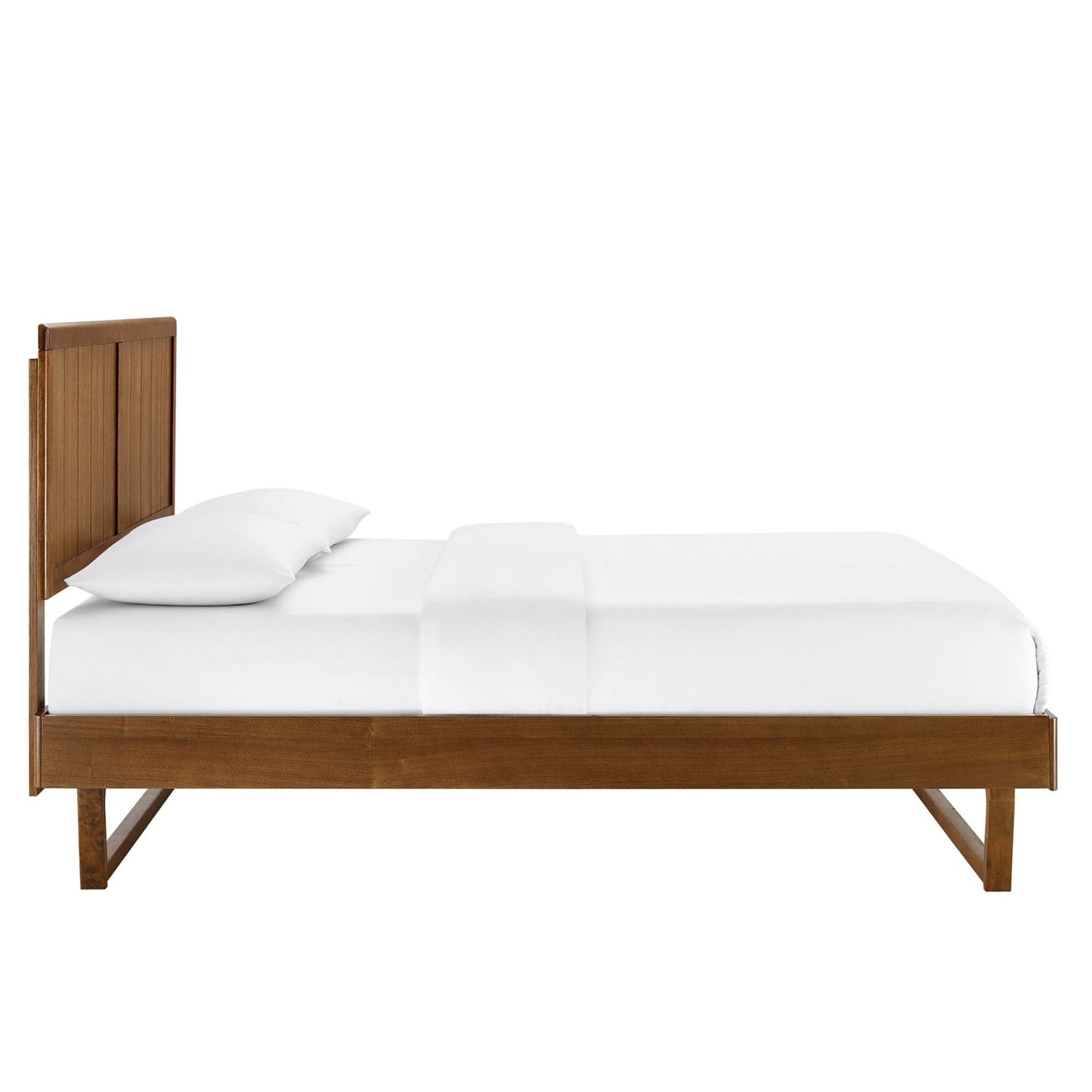 Alana Full Platform Bed And Angular Frame