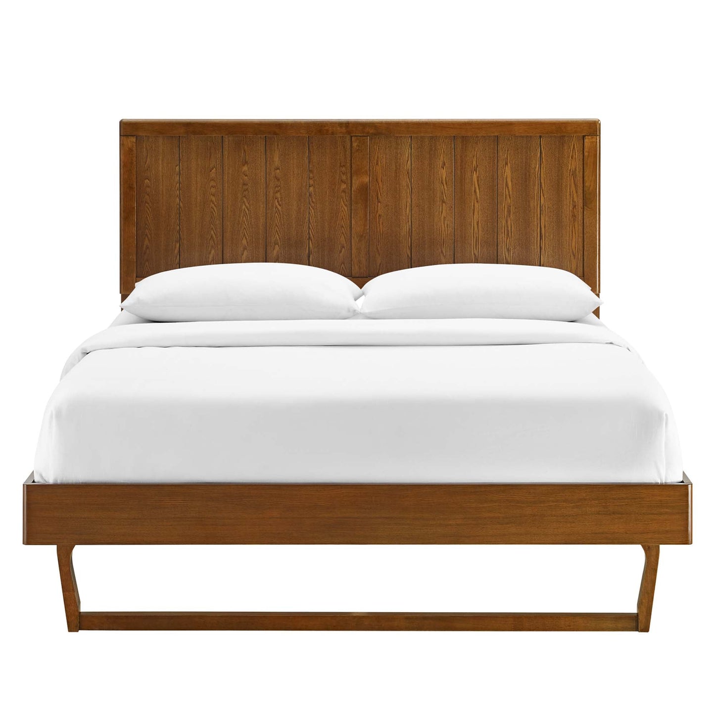 Alana Full Platform Bed And Angular Frame