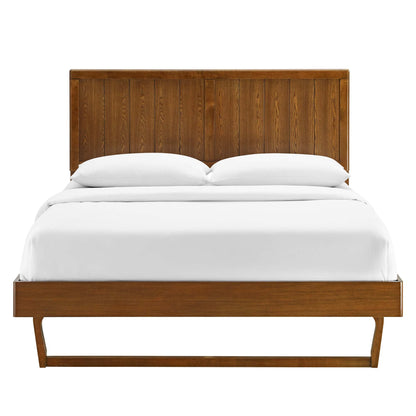 Alana Full Platform Bed And Angular Frame
