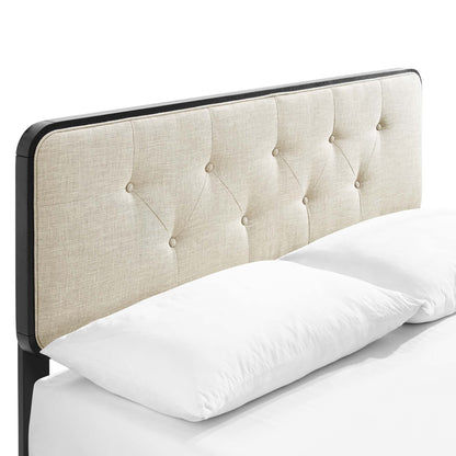 Bridgette Full Platform Bed and Wood Frame