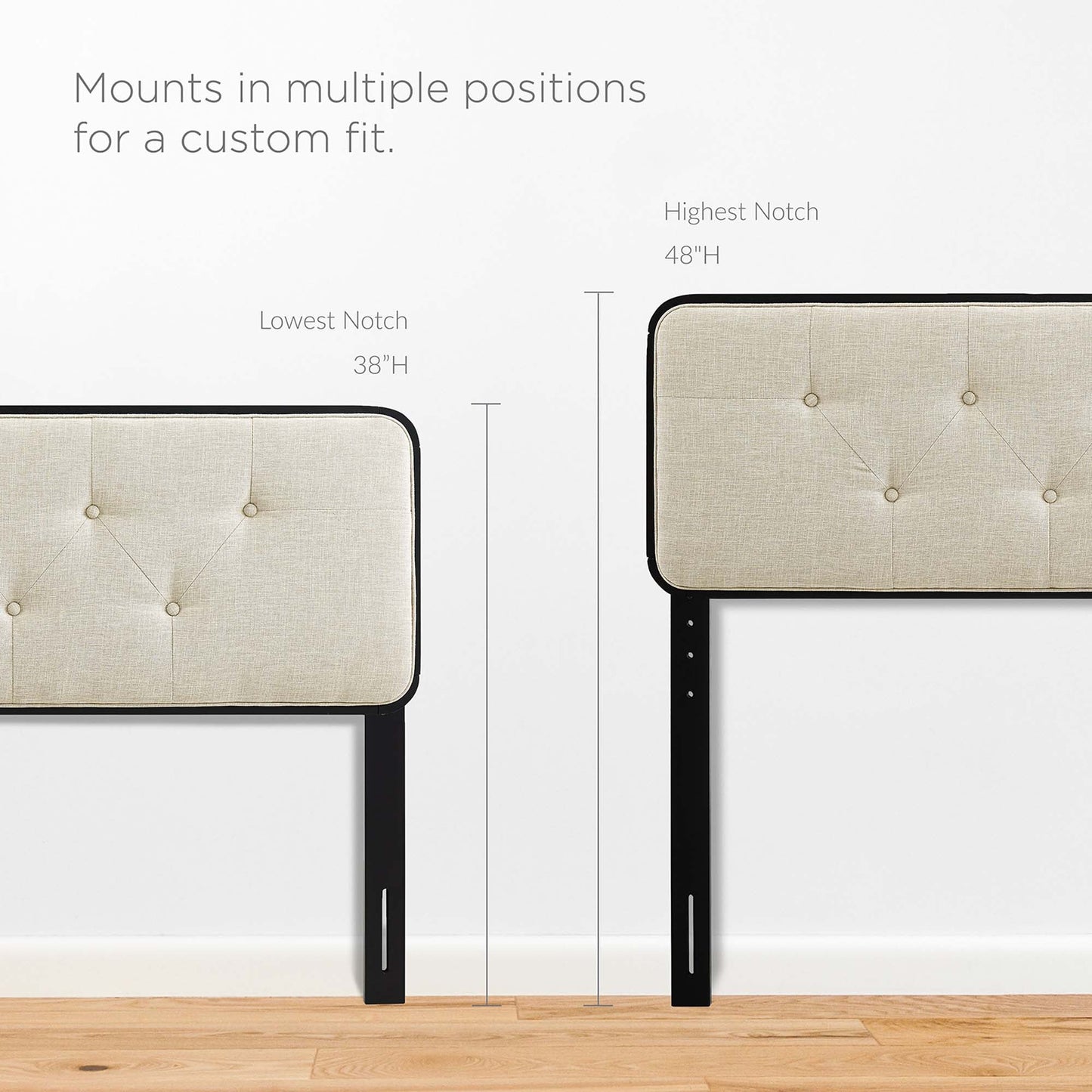 Bridgette Full Platform Bed and Wood Frame
