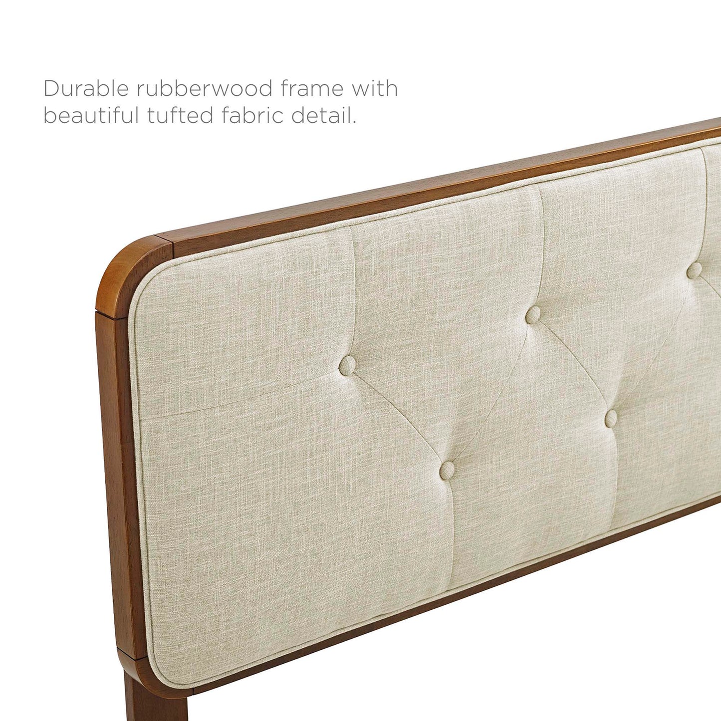 Bridgette Full Platform Bed and Wood Frame