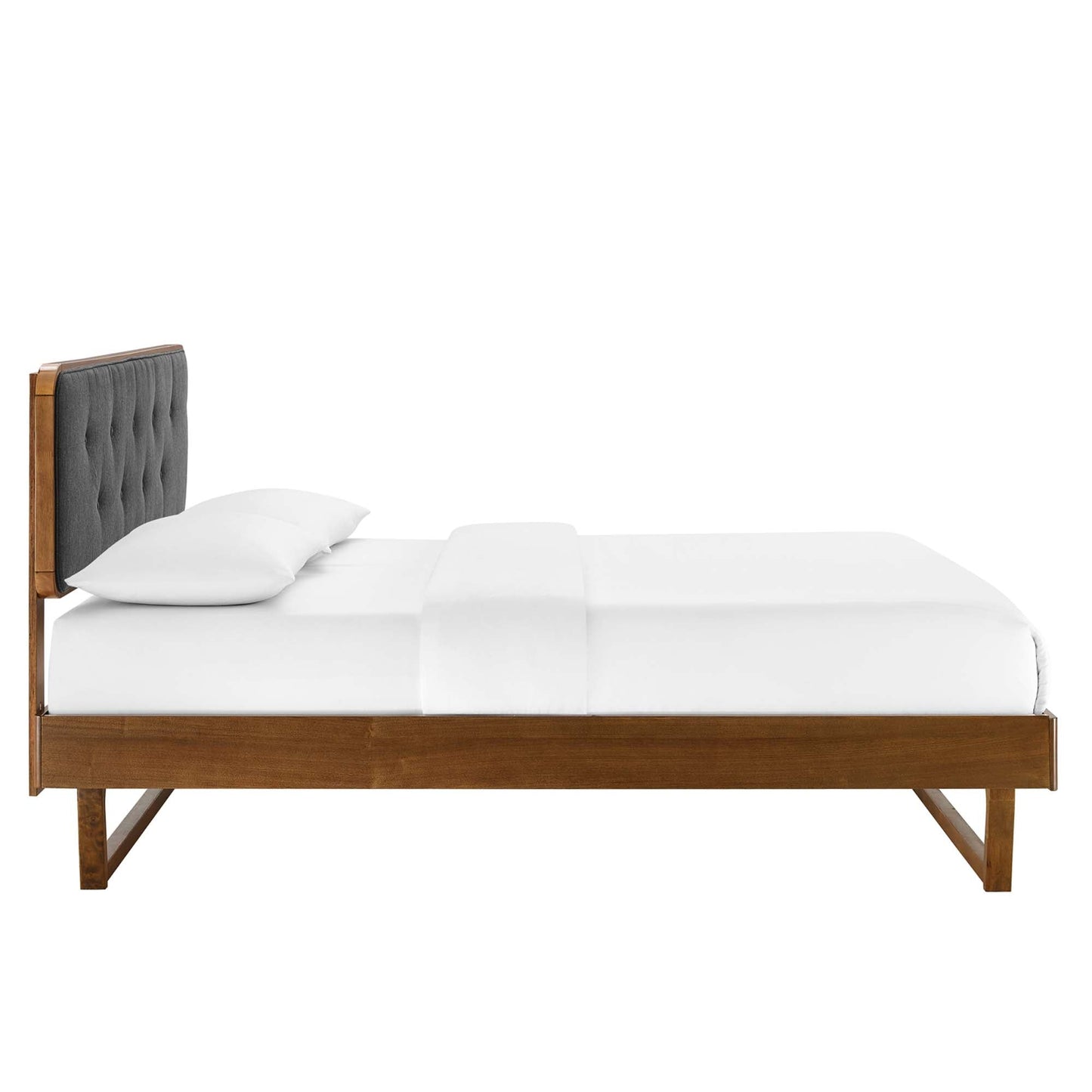 Bridgette Full Platform Bed and Wood Frame