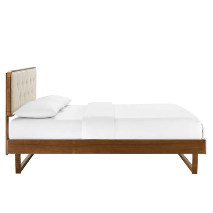 Bridgette Wood Twin Platform Bed by Modway