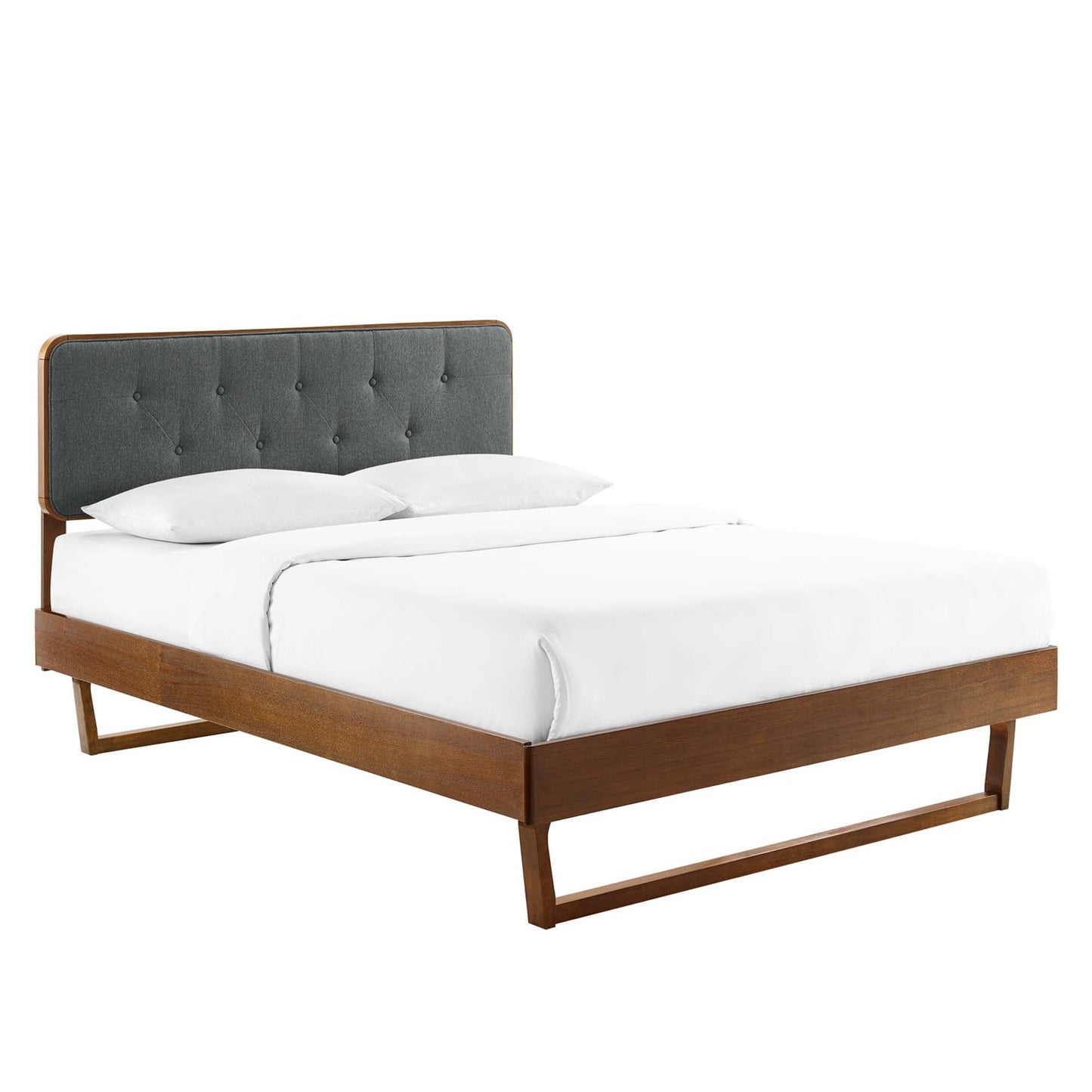Bridgette Wood Twin Platform Bed by Modway