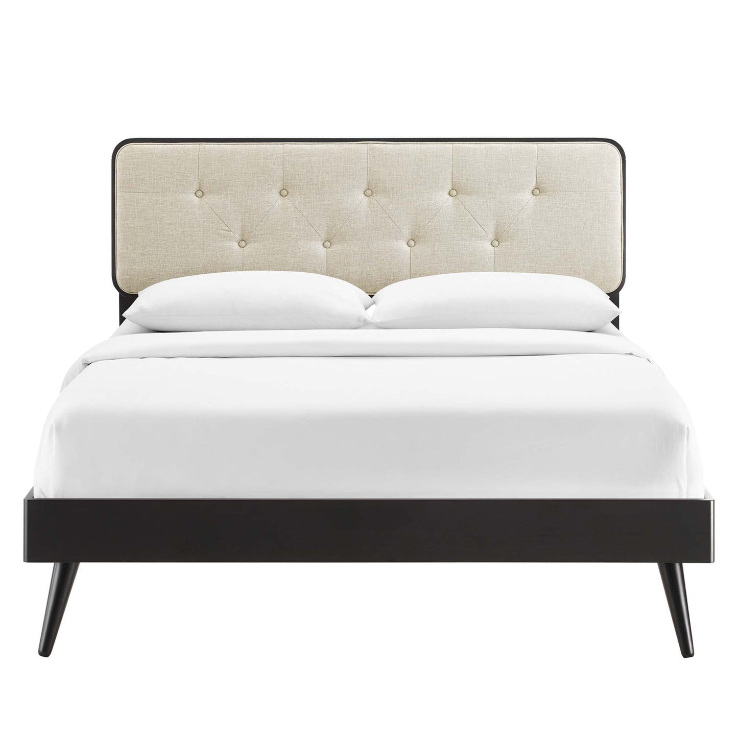 Modway Full Platform Bed with Splayed Legs
