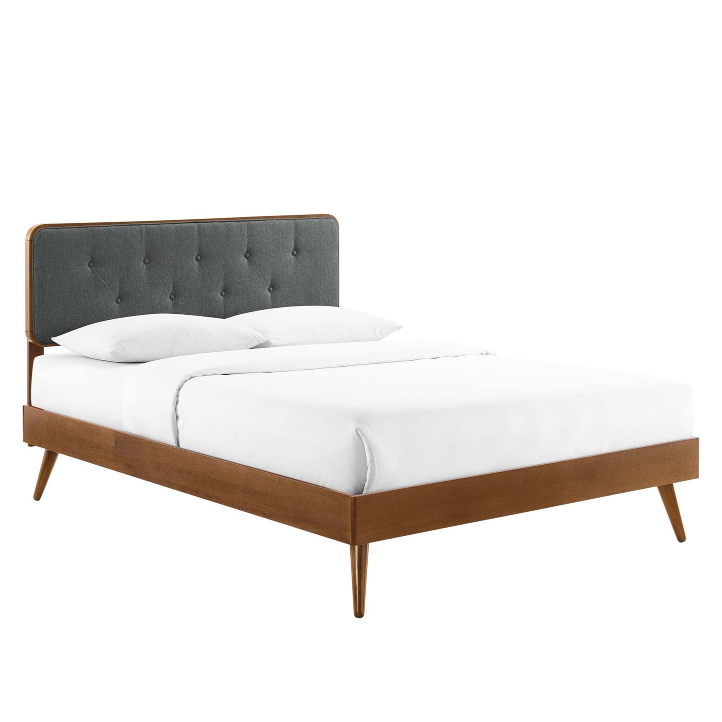 Modway Full Platform Bed with Splayed Legs
