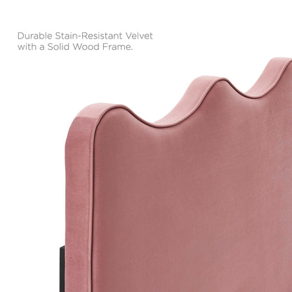The Elegant Velvet Twin Platform Bed by Modway