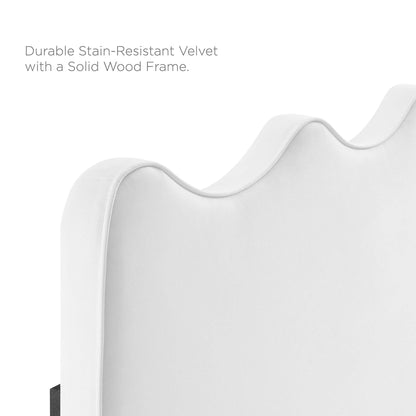 The Elegant Velvet Twin Platform Bed by Modway
