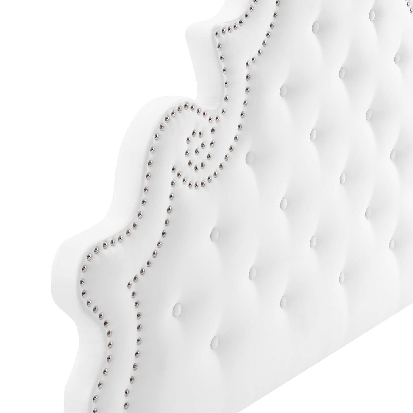 Gwyneth And Tufted Performance Velvet Bed