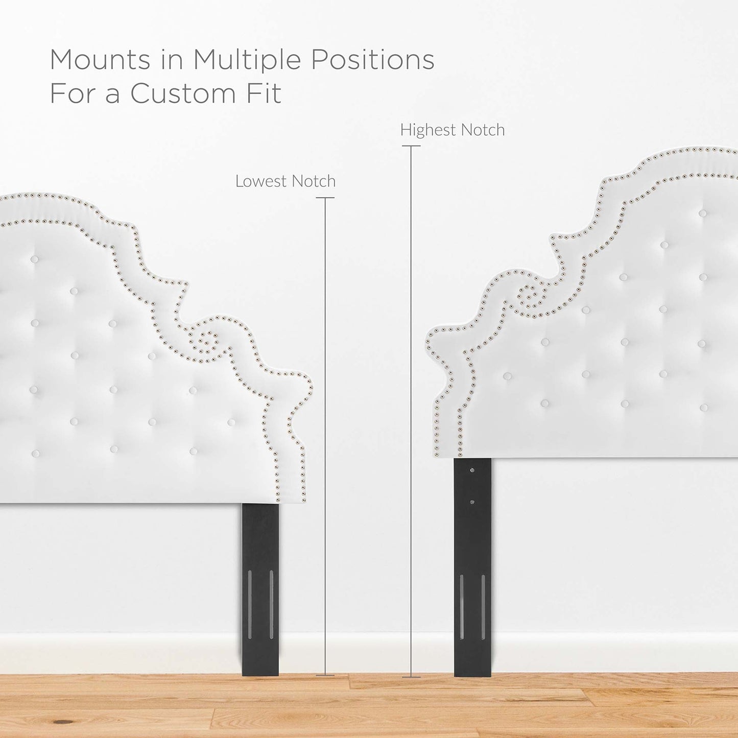 Gwyneth And Tufted Performance Velvet Bed
