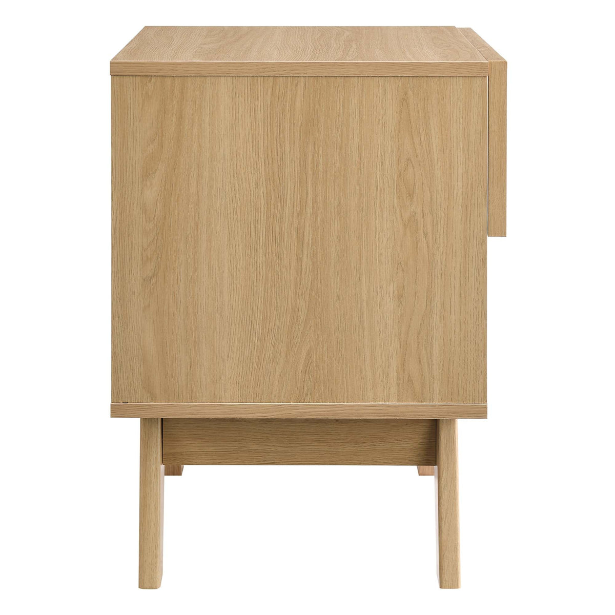 Soma 1-Drawer Nightstand by Modway, natural oak wood grain bedside table on Tampa Home & Garden Store