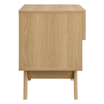 Soma 1-Drawer Nightstand by Modway, natural oak wood grain bedside table on Tampa Home & Garden Store