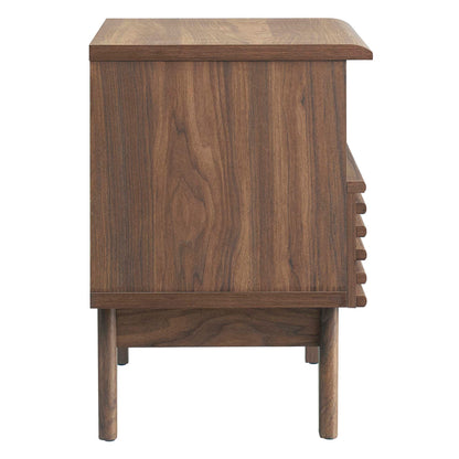 Render Nightstand by Modway in charcoal oak walnut finish by HouseOfZazla on Tampa Home & Garden Store