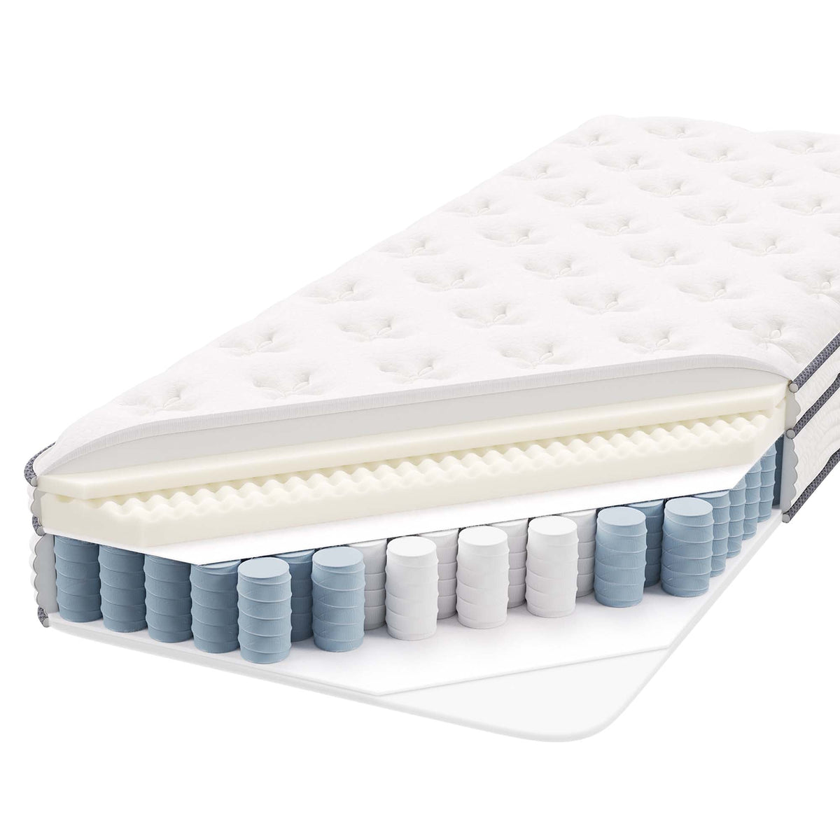 Twin Jenna Innerspring Foam Mattress by Modway with coil support on Tampa Home & Garden Store