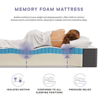 Aveline 12 Memory Foam Twin Mattress by Modway