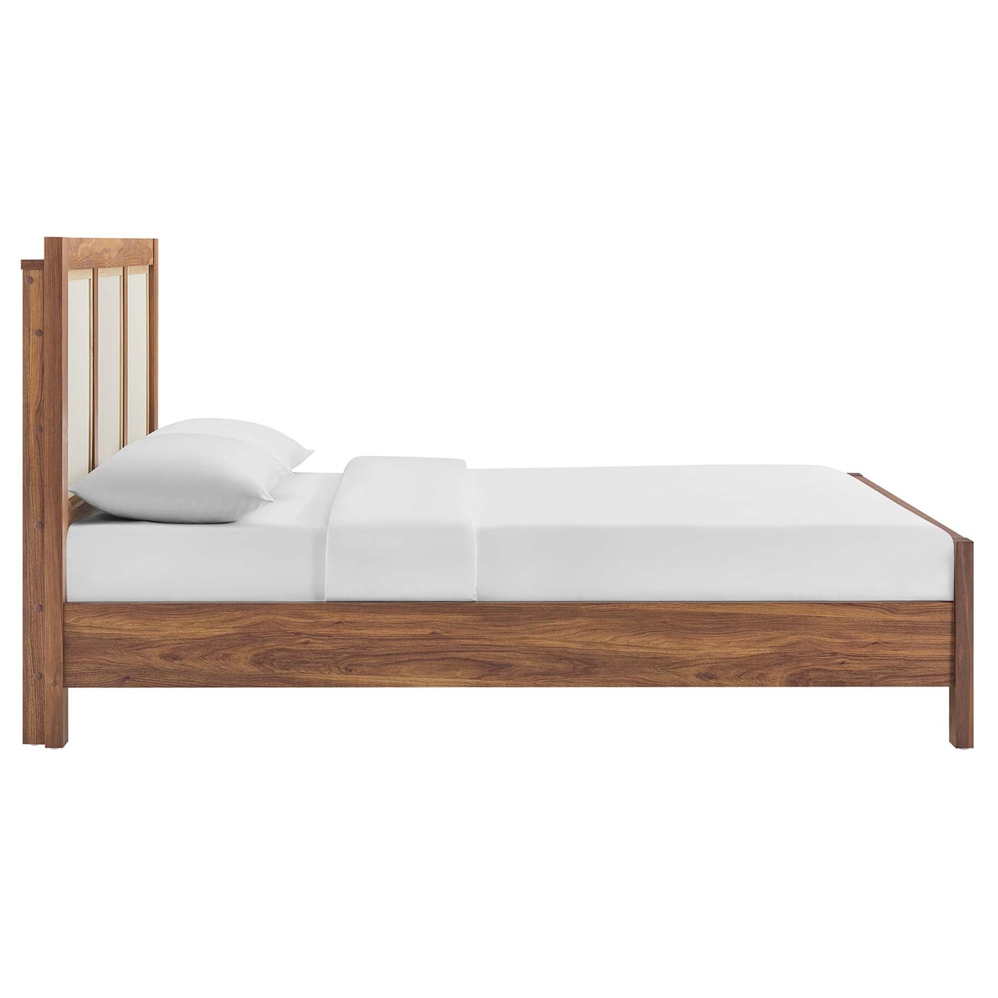 Capri Queen Platform Bed by Modway Wood Grain