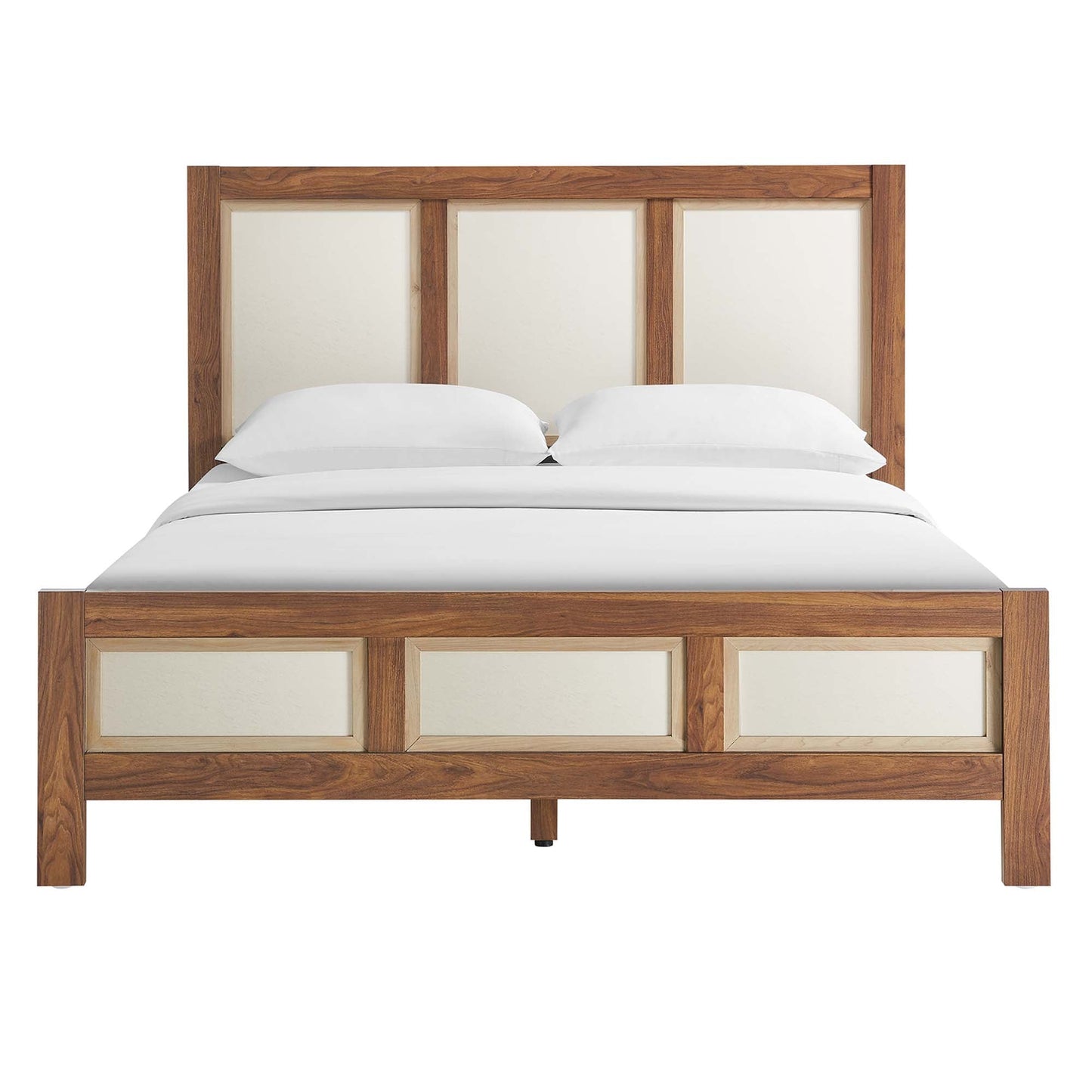 Capri Queen Platform Bed by Modway Wood Grain