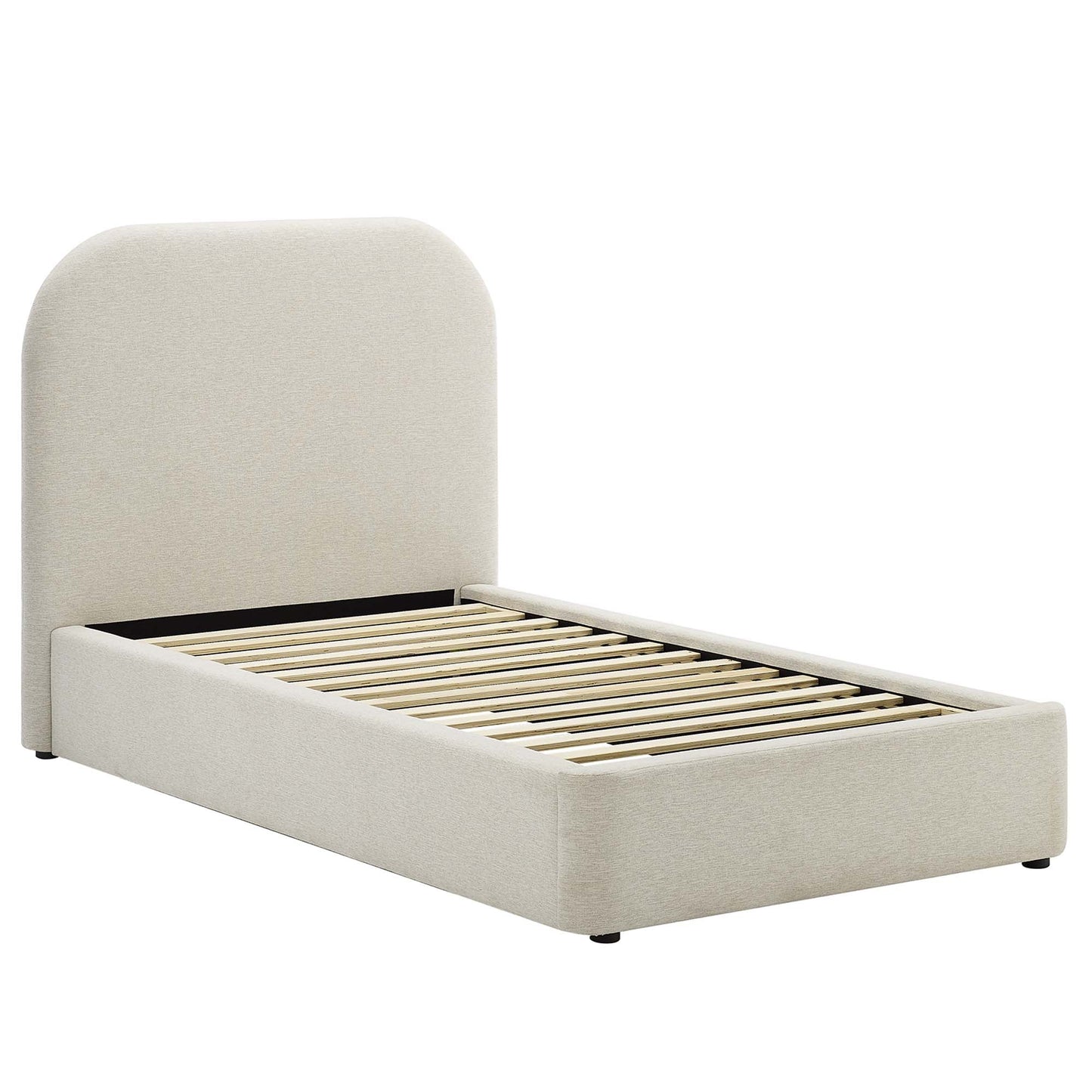 Modway Keynote the Upholstered Curved Twin Bed